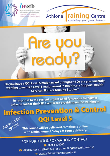 Infection Prevention and Control flyer
